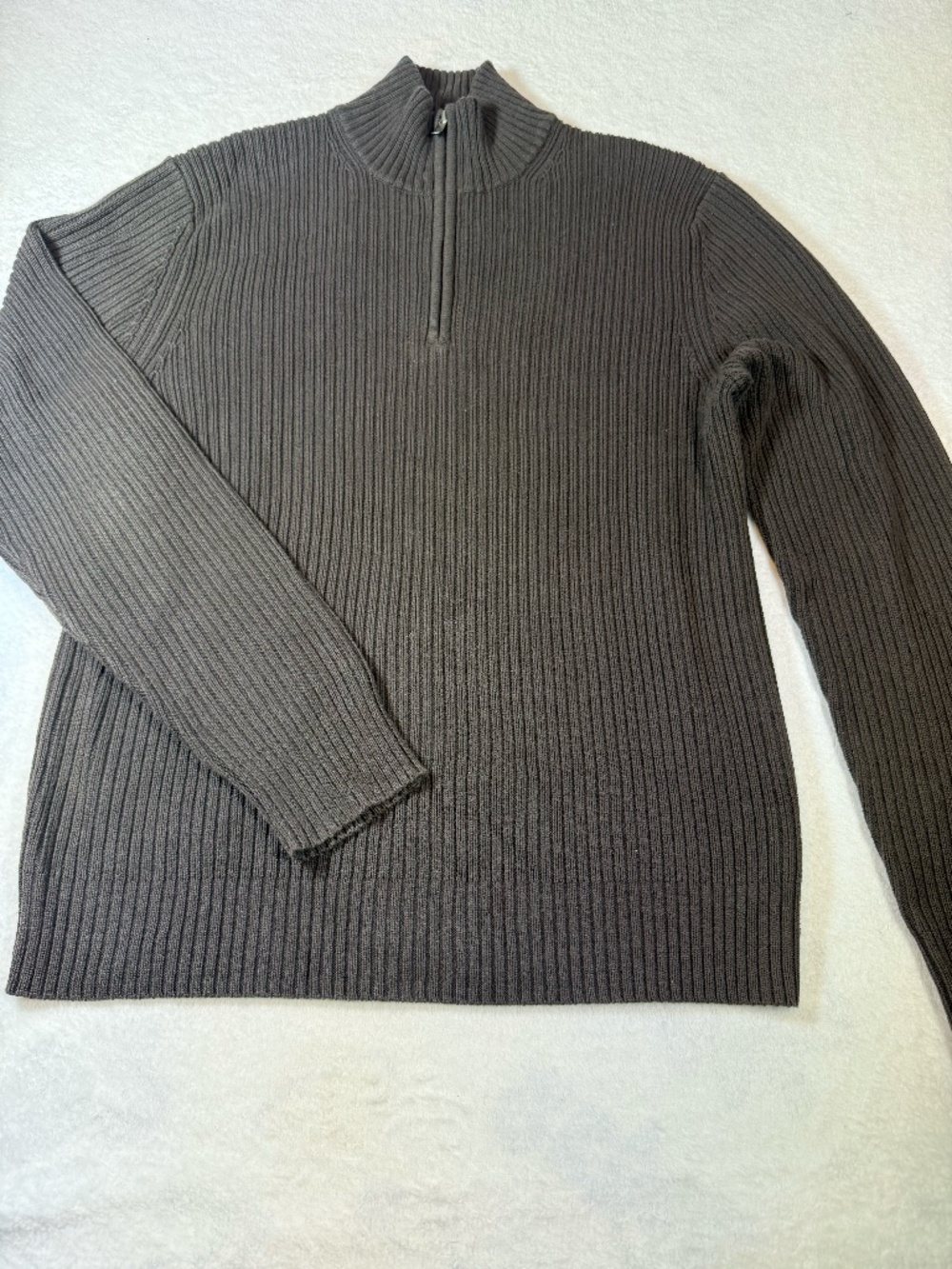 CALVIN KLEIN ZIP SWEATER MENS SIZE M